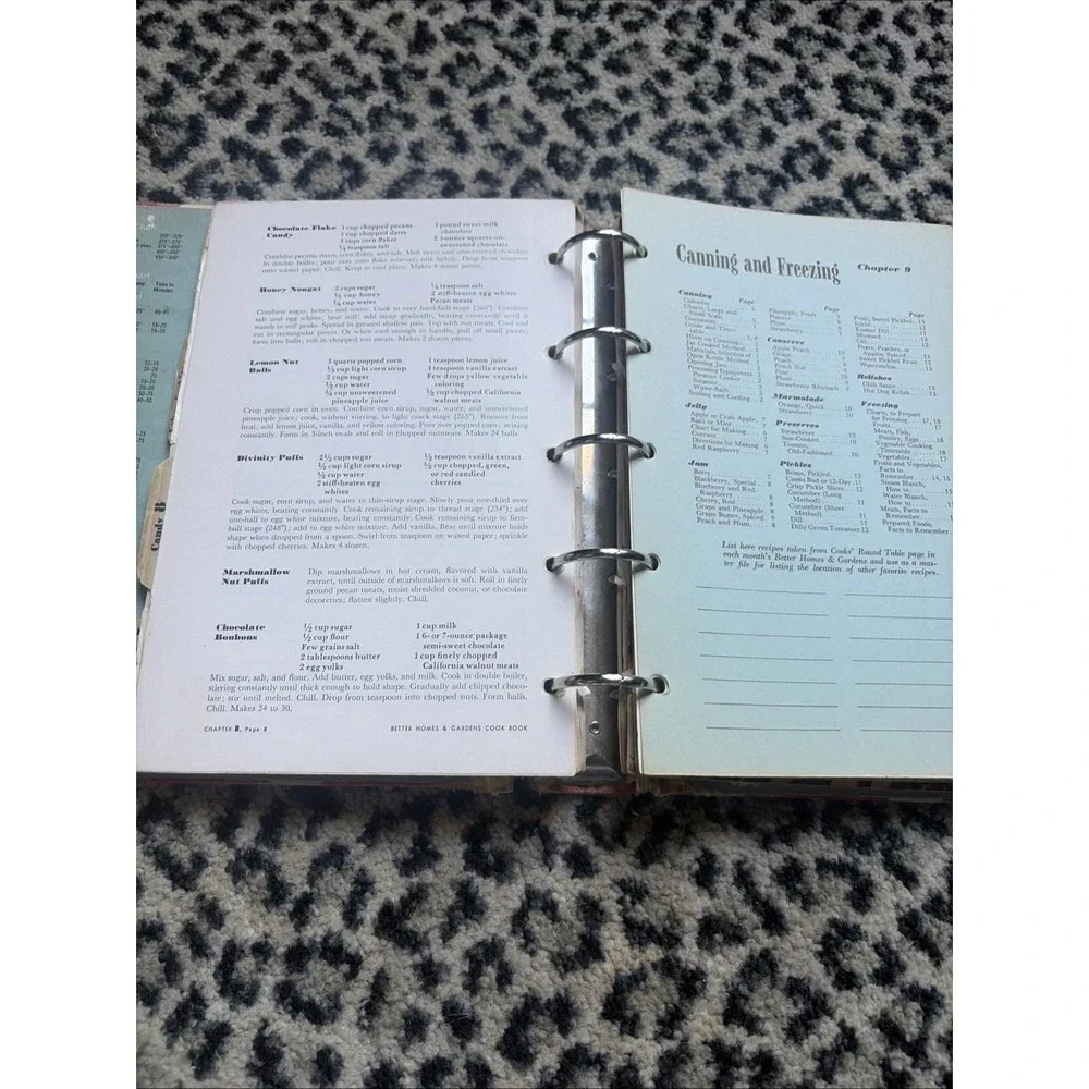 Better Homes & Gardens Cook Book 19th Printing of De Luxe‎ Edition 1949 VTG Read